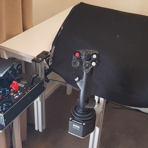 Flight sim dust cover