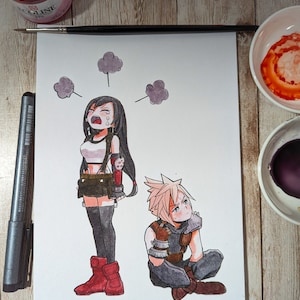 Original painting (Cute Childhood Friend)