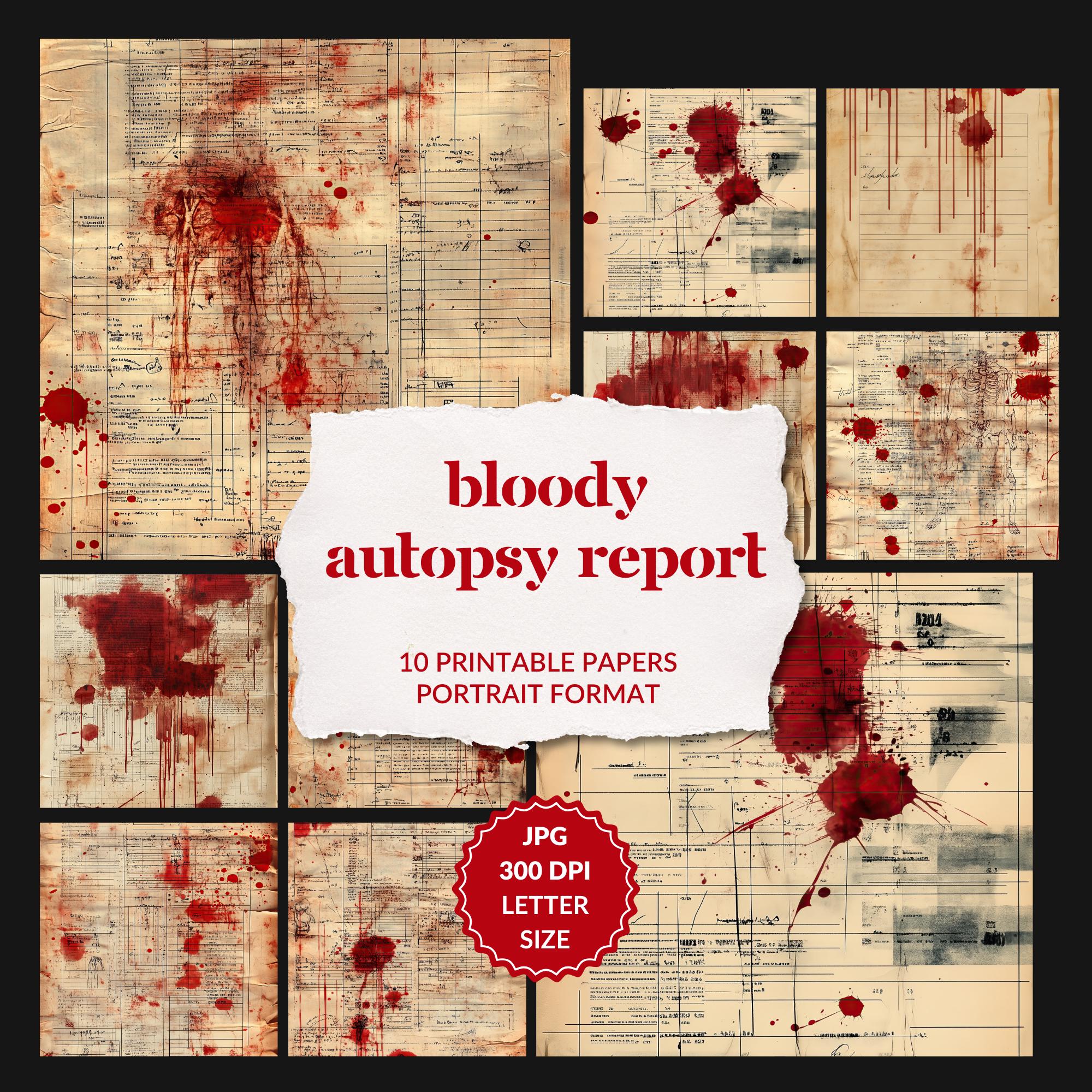 Bloody Letter Art - Etsy