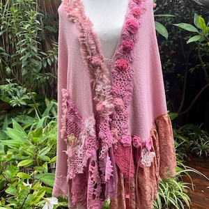 BohobyDarija Boho シャビーシックケープ