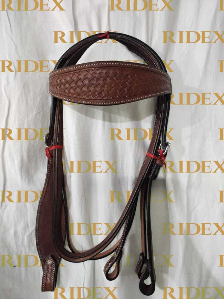 Selle Western Wade En Cuir - Neuve - Personnalisée Avec Rouleaux à Bucking - Pour Cheval, Poney