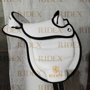 All Purpose Genuine Synthetic Treeless Bareback Horse Tack Saddle For Horse.