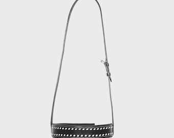 Padded Leather Cavesson Noseband - English Bridle Accessory For Horse.