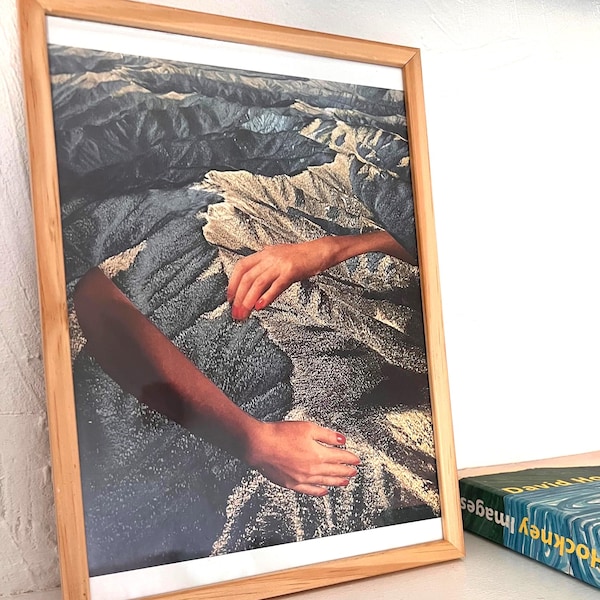 vintage collage wall art, home decor, surreal collage print, living room decor, retro magazine art, bedroom wall art, unique gift
