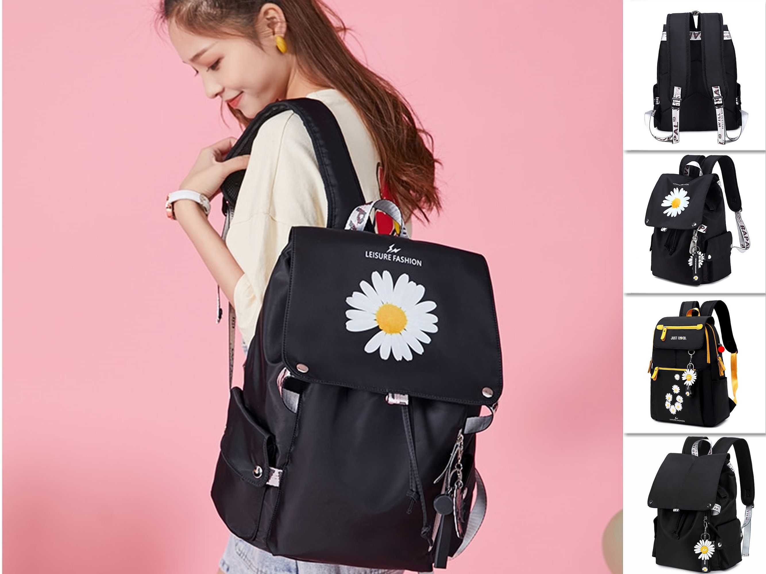 安価 Backpack Aesthetic Backpacks Back To School Supplies For Teen Girls