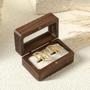 Personalized Groom Cufflinks, Cufflinks Wedding Gift for Groom, Best Man Gift, Gift for Him, Dad