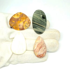 Natural Unique Multi Gemstone Mix Shape Cabochons Loose Gemstone For Jewelry Making Supply