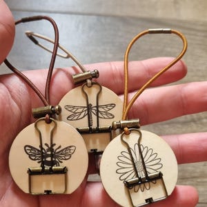 Micro flower press kit, pocket flower press, small flower press, plant press kit, flower pressing, hiking flower press