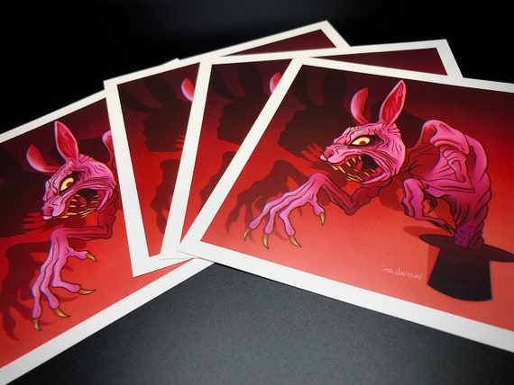 Twilight Zone Nightmare Bunny 5x5