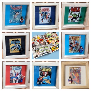 Comic Book Character Frame