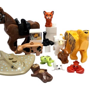 Figuras de animales en miniatura