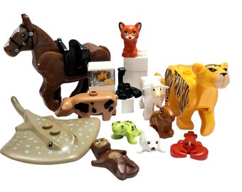 Miniatuurfiguren wilde en boerderijdieren