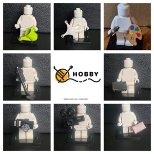 Minifigure Decal Etsy