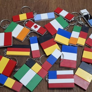 World Flag Keyrings