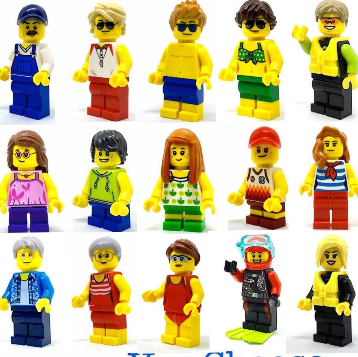 Custom Minifigure - Etsy