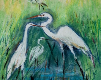 Watercolour white swan - Vintage Bird Print, Bird Print, Digital Download Art, Printable Art, Printable Wall Art, Printable, Instant Art
