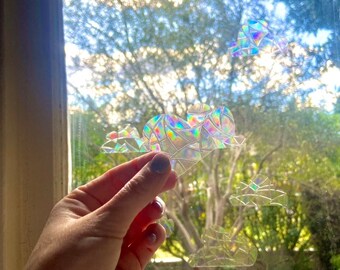 Sun catcher | clouds | rainbow maker | window cling