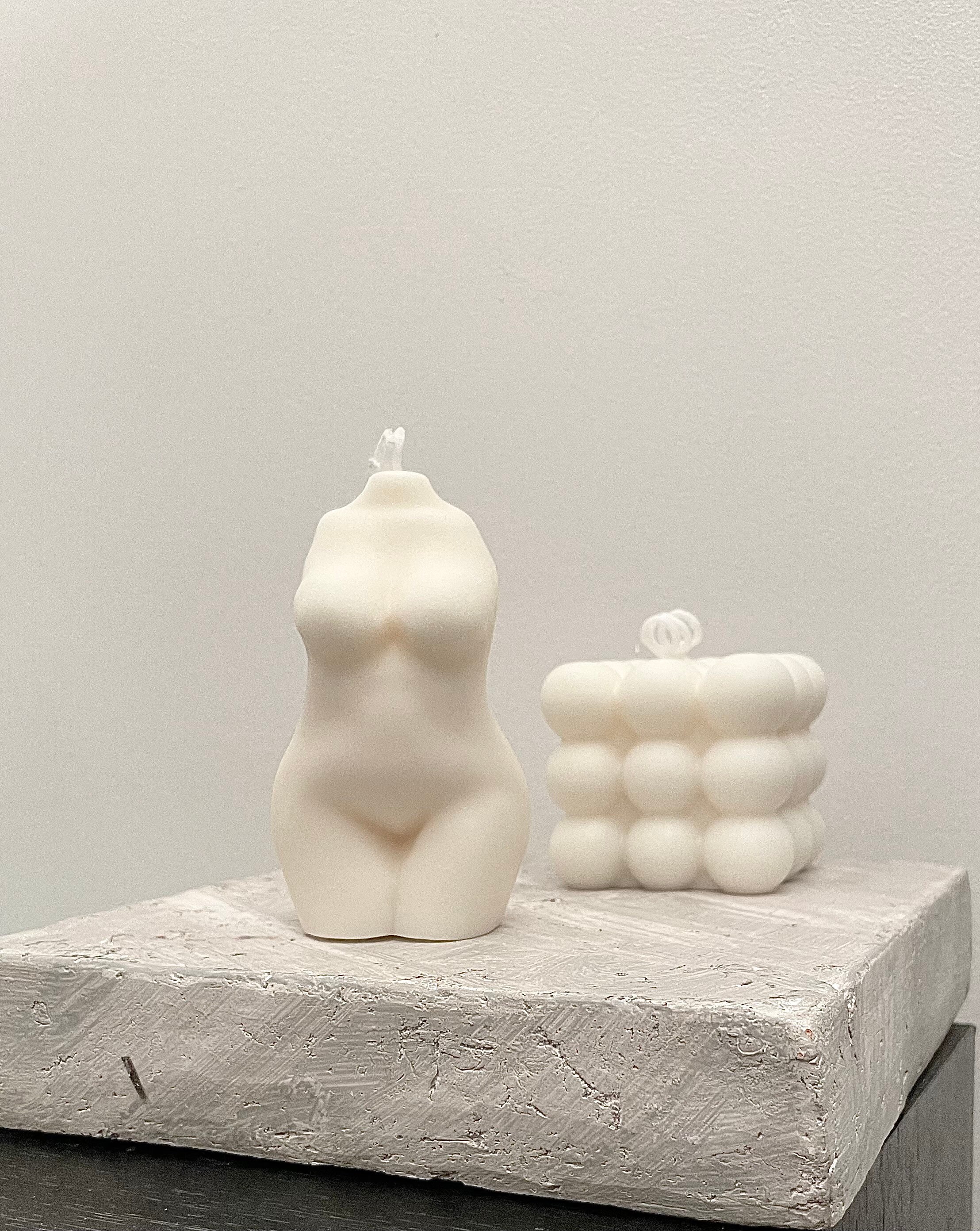 Bougie Corps Femme Ronde