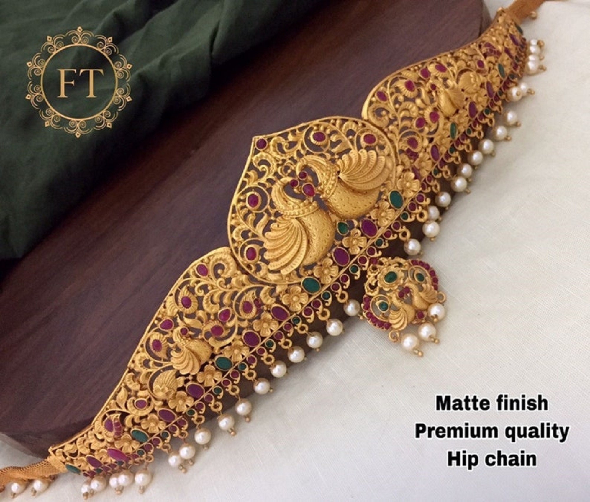 South Indian Hip Chain/saree Challa 