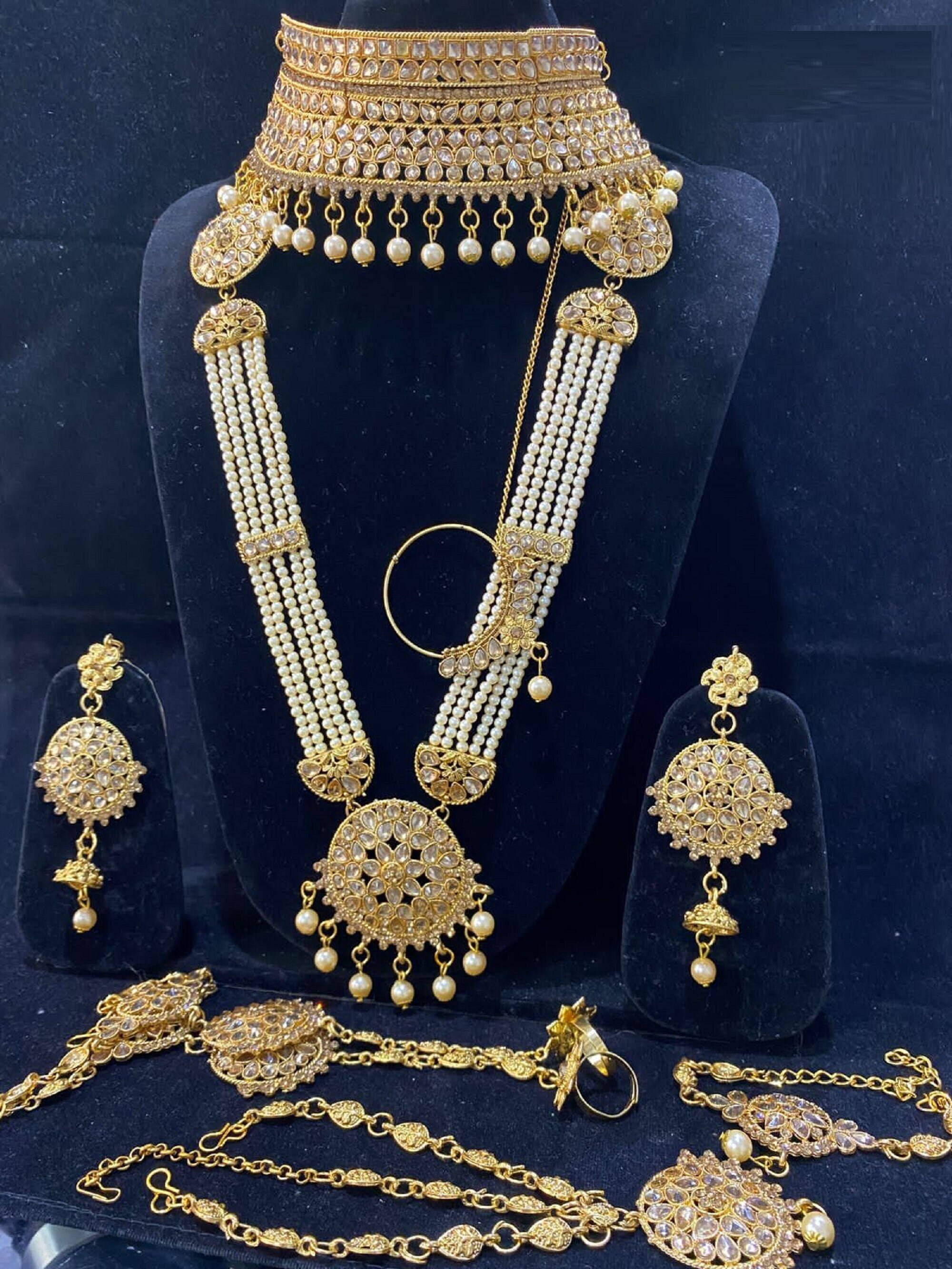 wedding necklace set design