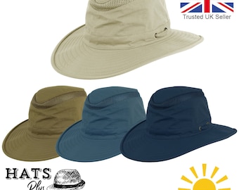 Charlton's of Northumberland Safari Bush UPF 50+ Nylon Fedora Traveller Sun Hat