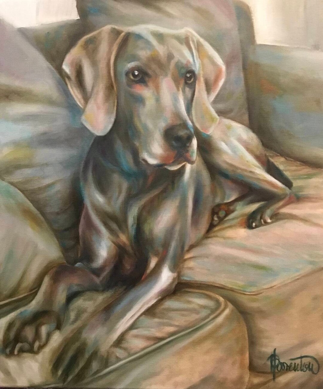 Le Braque de Weimar : un chien idéal pour la vie en famille