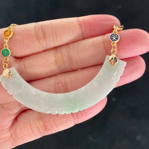 Green Jadeite, 100% Untreated Certified Genuine Type A Burmese Jadeite, Yuheng Jadeite Jade Pendant Necklace, Grade A Jadeite, Burma Jadeite