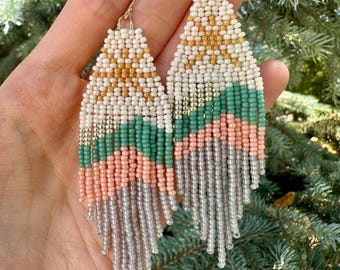 Cancer Sun Mountain Earrings~ NEW Colors 2025