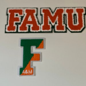Patch Set - FAMU Sprit Florida A&M University (2 Piece Set)