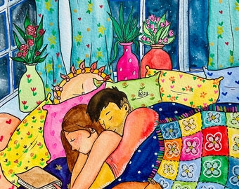 Aquarelles Personnalisables, Immortalisez vos Moments de Vie en Couleurs