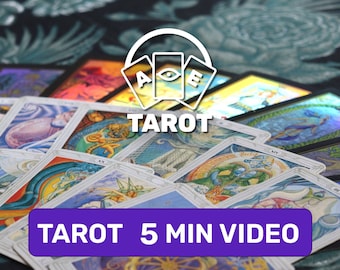 Tarot Kartenlesung Videoaufnahme 5 Minuten in 24 Stunden