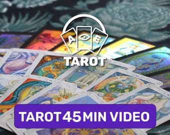Tarot Legung Kartenlesung Videoaufnahme 45 Minuten in 24 Stunden
