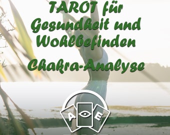 Análisis de los chakras del tarot Grabación de video Salud Bienestar Lectura de tarjetas en 24 horas Lectura de tarjetas de video de al menos 20 minutos