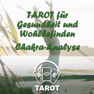 Análisis de los chakras del tarot Grabación de video Salud Bienestar Lectura de tarjetas en 24 horas Lectura de tarjetas de video de al menos 20 minutos