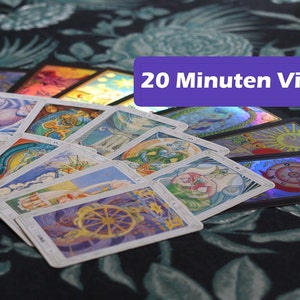 Grabación de vídeo de lectura de cartas del tarot de 20 minutos en 24 horas. imagen 5