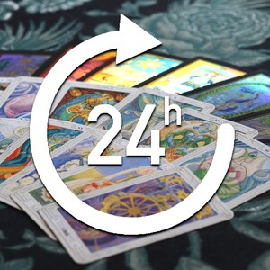 Grabación de vídeo de lectura de cartas del tarot de 20 minutos en 24 horas. imagen 2