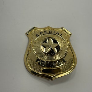 real police badge