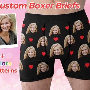 Custom Underwear With Face Personalized I Licked It so Its Mine Boxers With  Photo Anniversary Birthday Gifts for Boyfriend Gifts for Husband 