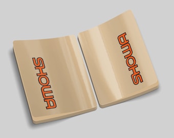 RETRO SHOWA Clear Fork Decals Original N-Style MX 12ml Utlra Thick High Gloss