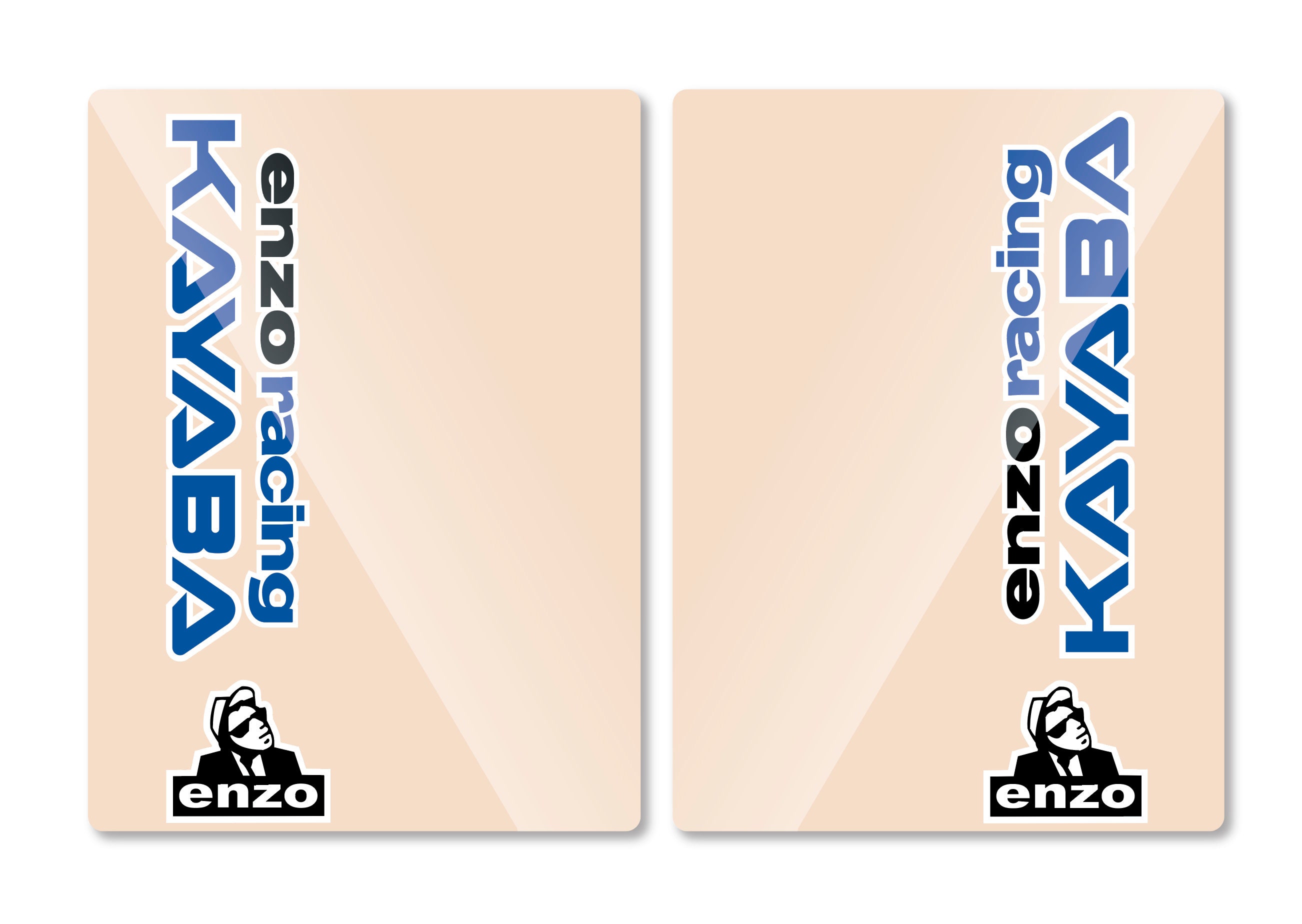 Retro KYB Enzo Clear Fork Decals Original N-style MX 12ml Utlra