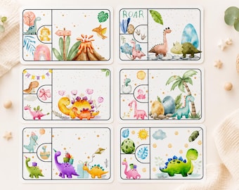 6 Lunchbox Inserts Schmatzfatz Junior Bumpli My Snack Box PDF Digital File