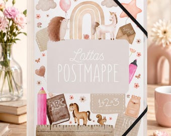 Sammelmappe Postmappe Zeugnismappe A4