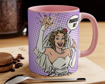 Married AF 11oz Coffee Mug | Pop Art Mug | Pop Culture Mug | Gift Idea | Bride Gift Idea | AUS Printed