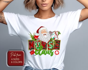 Christmas Shirt, Christmas T-Shirt, Nurse Christmas, Unisex T-Shirt, Christmas Tee, Christmas Party Shirt