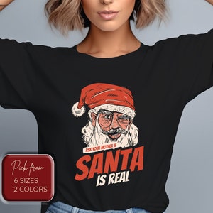Christmas T-Shirt, Funny Christmas, ASk Your Mum, Santa Shirt, Unisex T-Shirt, Christmas Tee