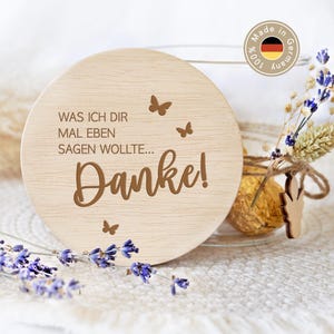 Storage jar as a thank you gift for a colleague, teacher or educator, small farewell gift for daycare, kindergarten XHG1052
