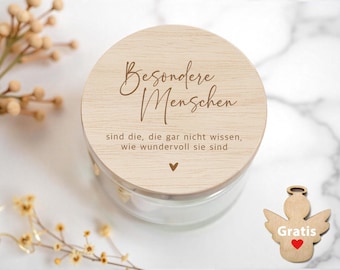 Storage jar gift idea for teachers, educators, colleagues; gift jar for mothers; thank you gift for Mother's Day; cookie jar; birthday XHG1026