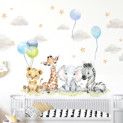Wall Decal Wall Sticker Children's Room Boys Girls Baby Etsy