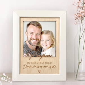 Photo Frame Money Gift World Map Made of Wood With Engraving