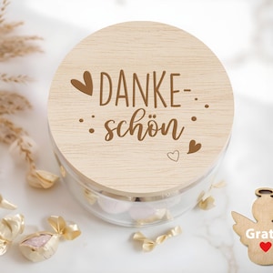 Storage jar thank you gift idea for colleagues, teachers, educators farewell gift daycare kindergarten gift farewell XHG1041